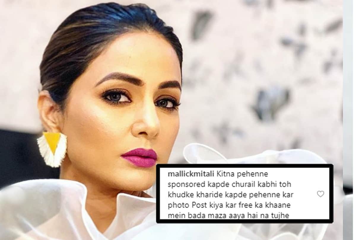 komolika Hina Khan Trolled after share promotional picture