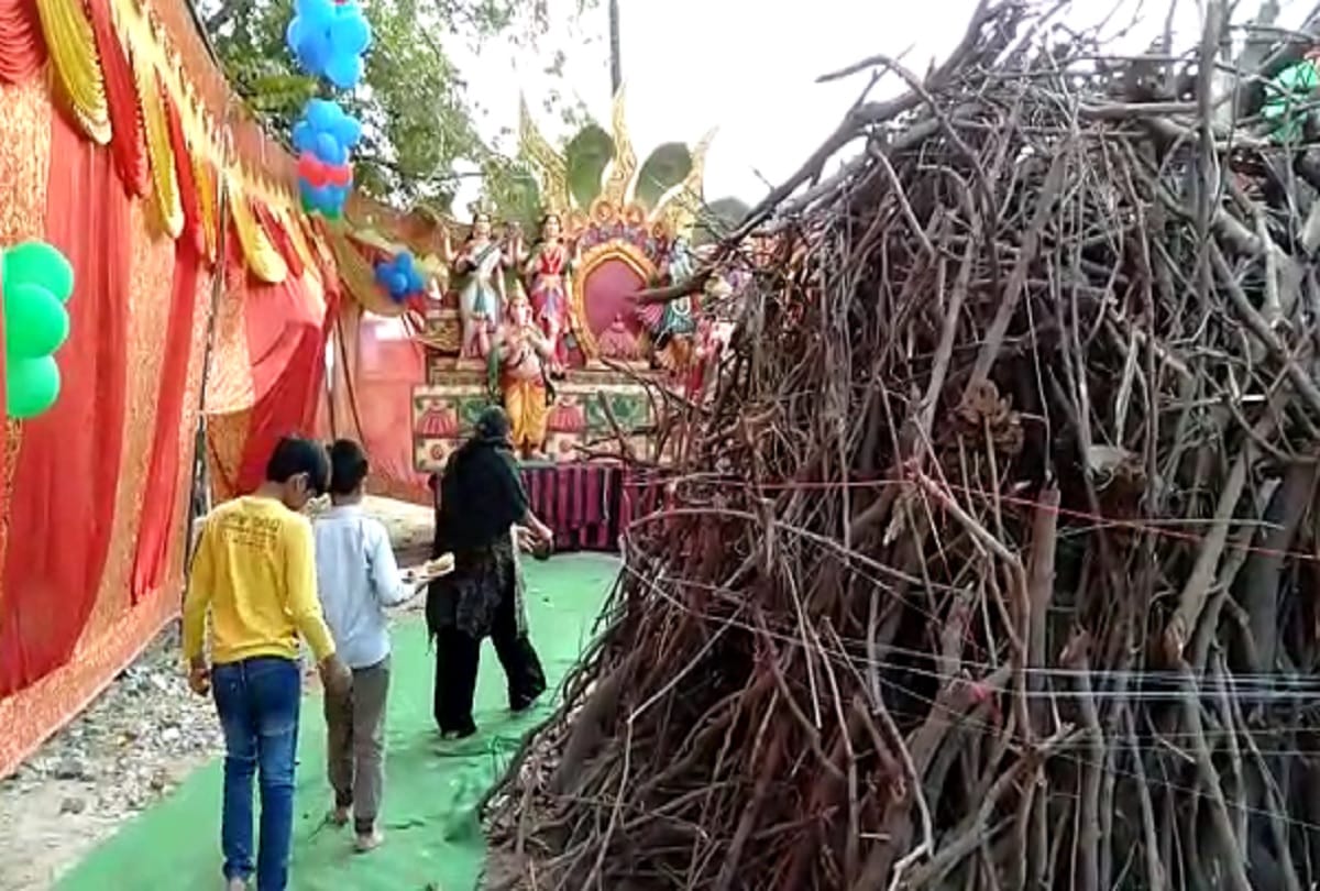 Holika dahan will be unique in Bulandshahr