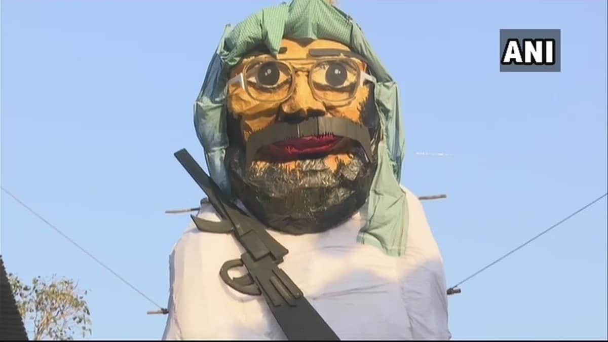 Holika Dahan 2019: People burns masood azhar, pubg and chinese product