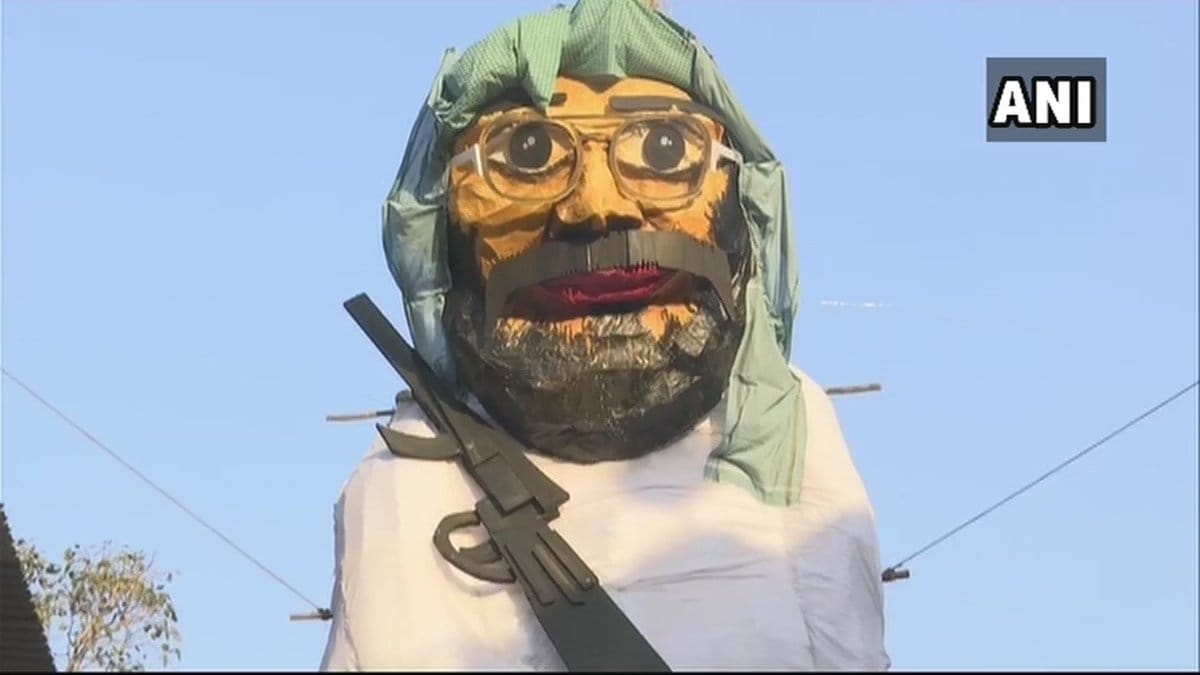 Holika Dahan 2019: People burns masood azhar, pubg and chinese product
