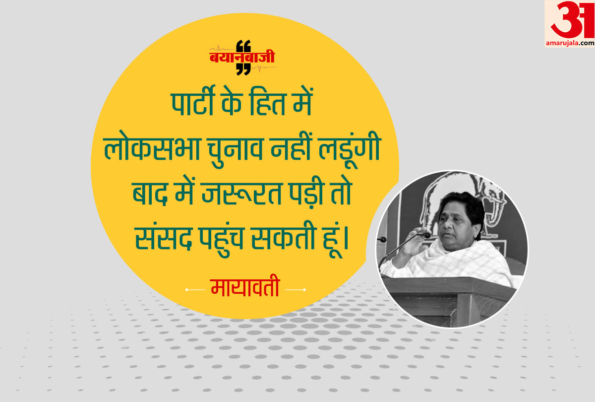 Lok Sabha Elections 2019: Mayawati announced she will not fight