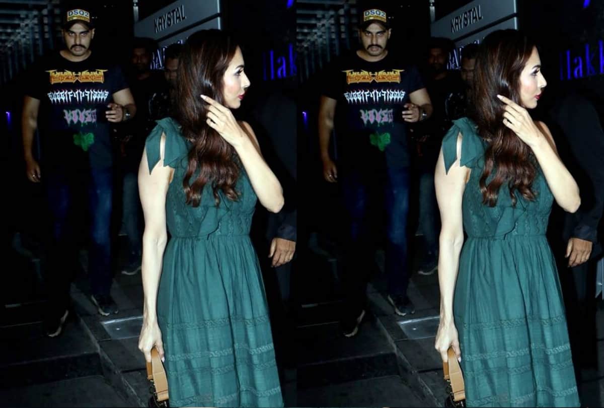 Malaika Arora looks stunning while enjoying dinner date with Arjun Kapoor