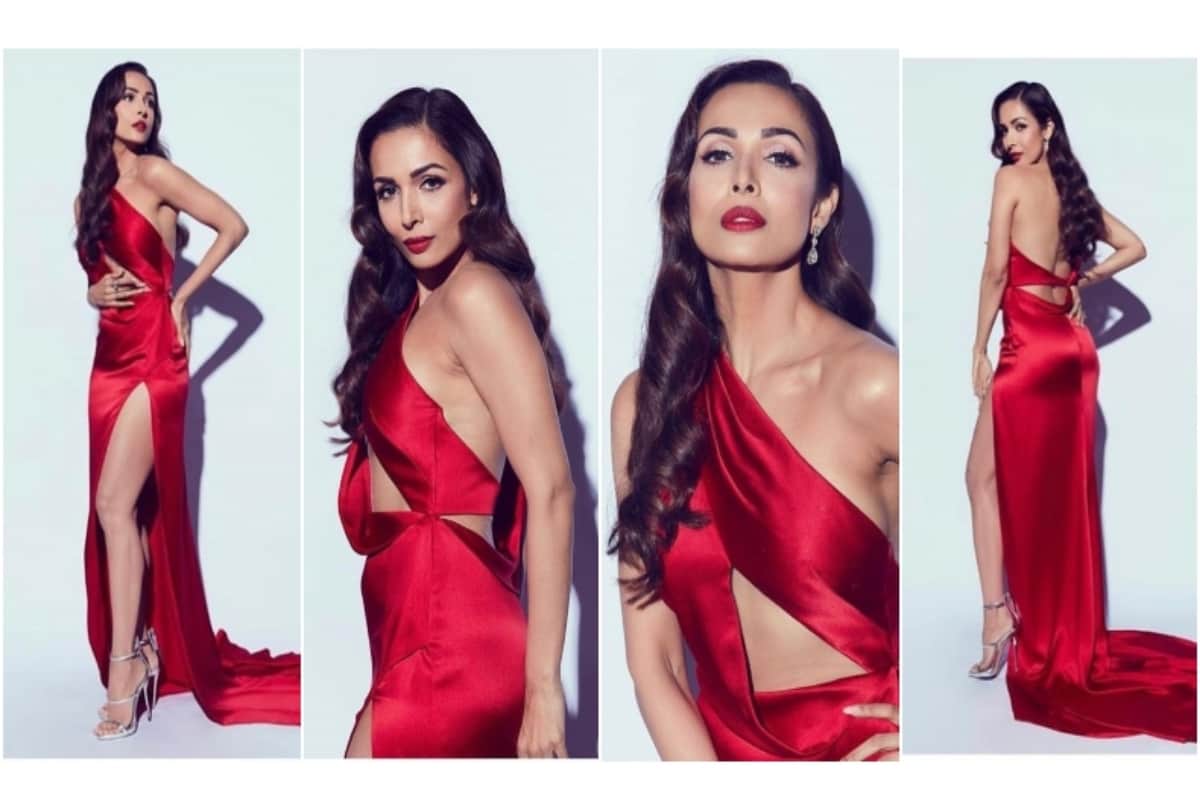 Malaika Arora dazzles in red Arbaaz Khan walks with girlfriend Giorgia
