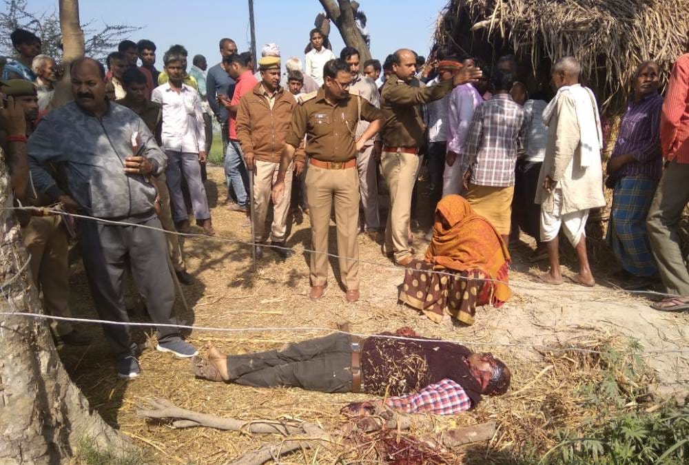 accused running after murdering his brother in barabanki caught