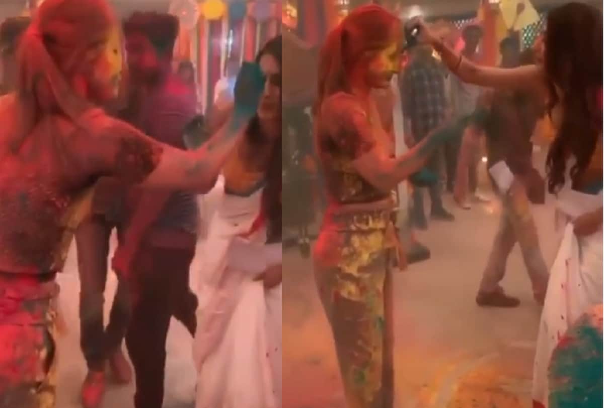 komolika and prenana played holi on kasauti zindagi key 2