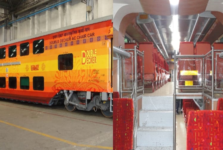 travel with luxury facility in indian railway's new uday train