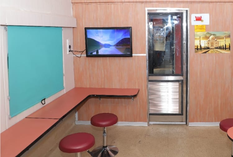 travel with luxury facility in indian railway's new uday train