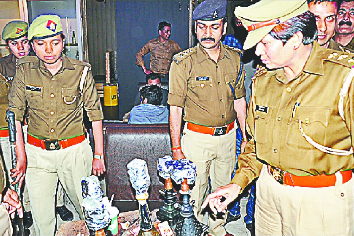 Saharanpur: The police raided the restaurants and the tobacco was recovered