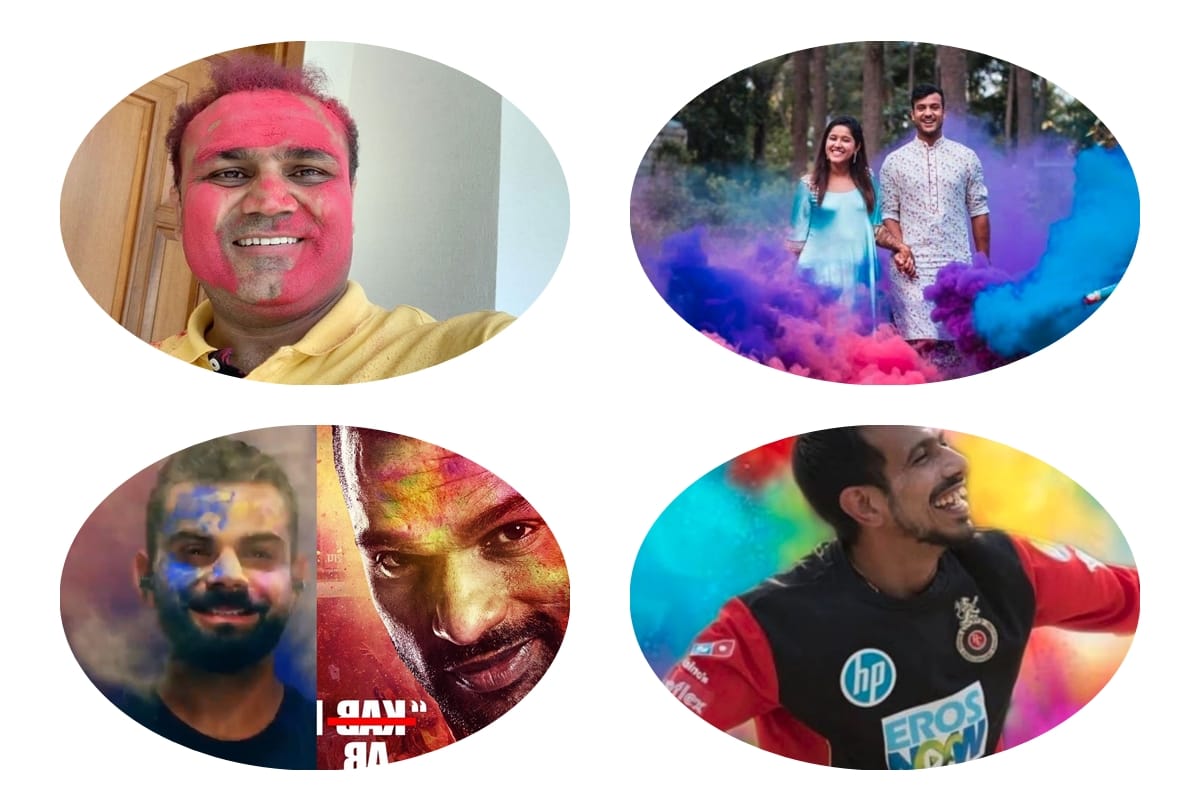 sachin tendulkar, sehwag including other sportspersons celebrate Holi Twitter flooded with wishes 