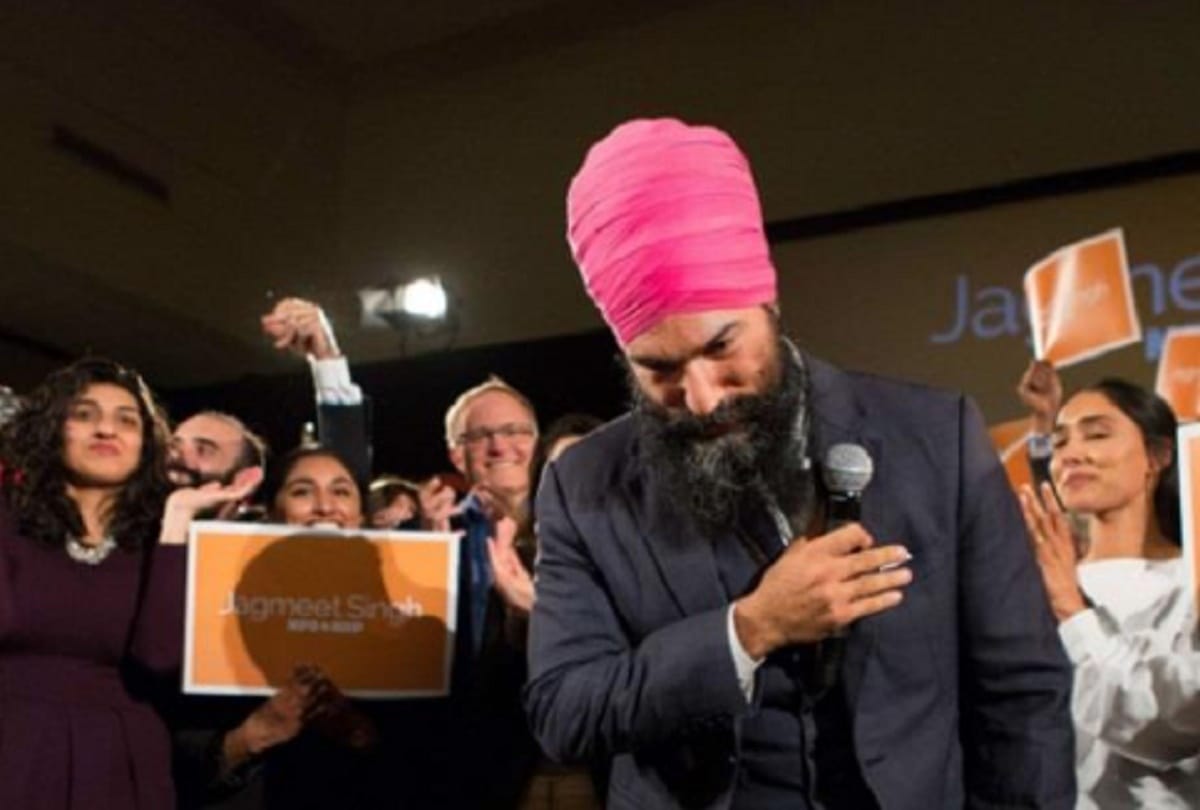 Sikh Jagmeet create history in the Parliament of Canada