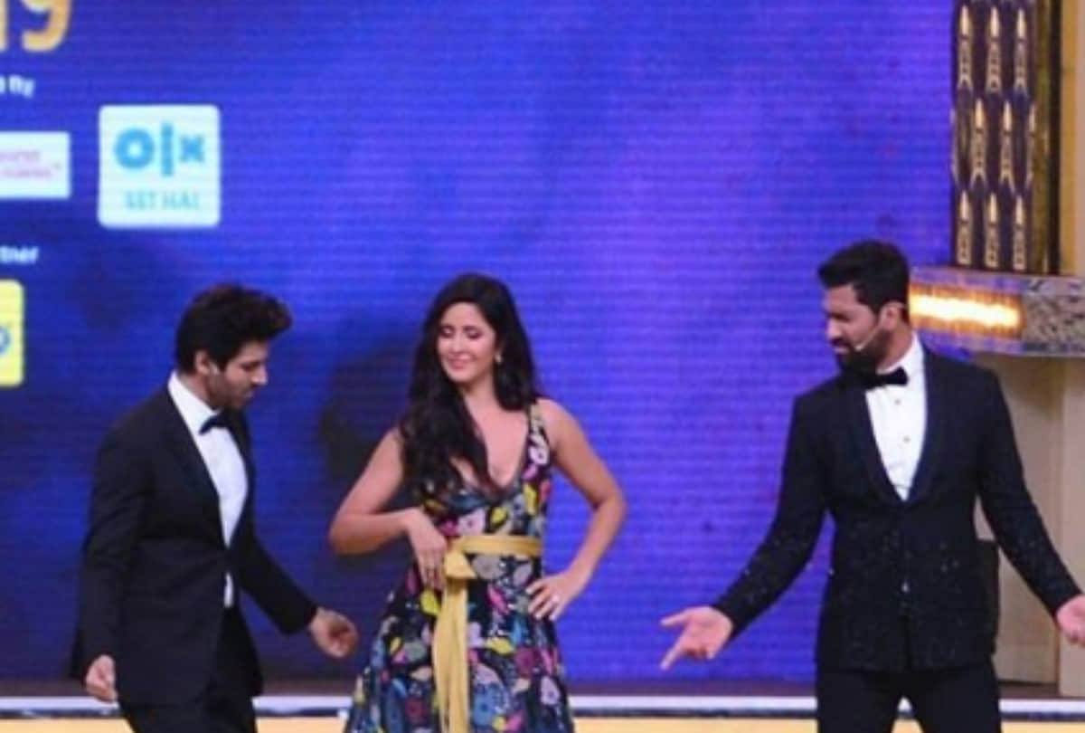 Vicky Kaushal blushing in front of Katrina Kaif AFTER teases Kartik Aaryan
