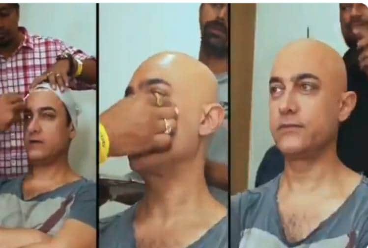 aamir khan transformation video for a ad shoot viral
