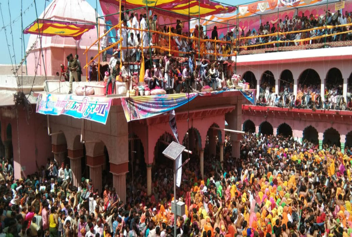 Holi 2020: Huranga In Dauji Maharaj Mandir Baldev