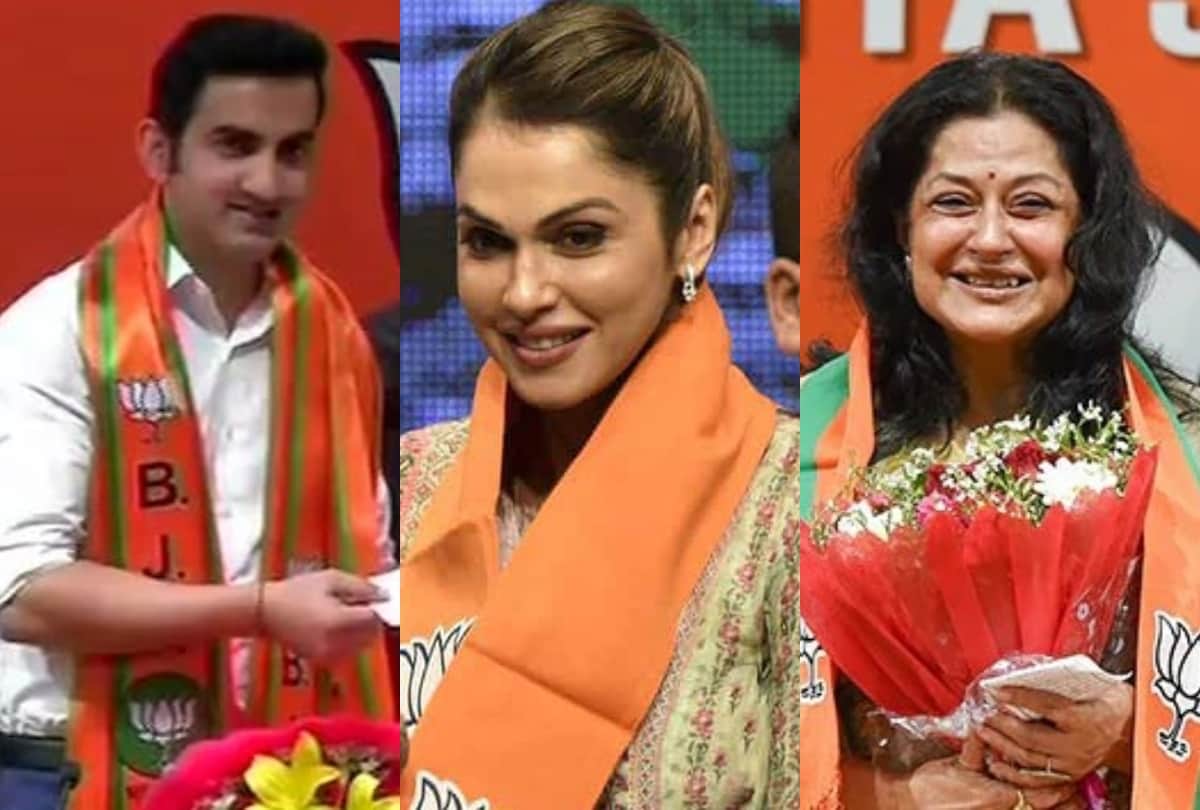 gautam gambhir and these bollywood celebrities joined politics lok sabha election