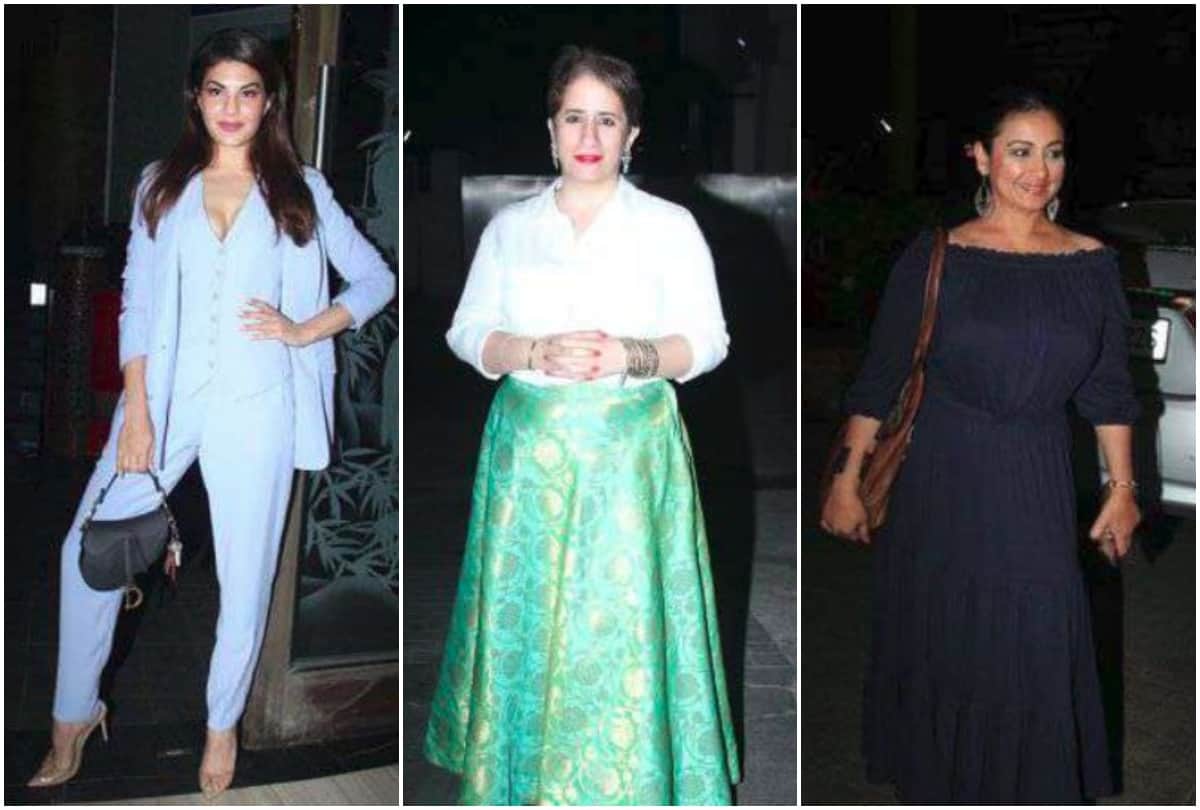 jacqueline fernandez Kiran Rao and Divya Dutta attending party of Guneet Monga after win Oscar 2019