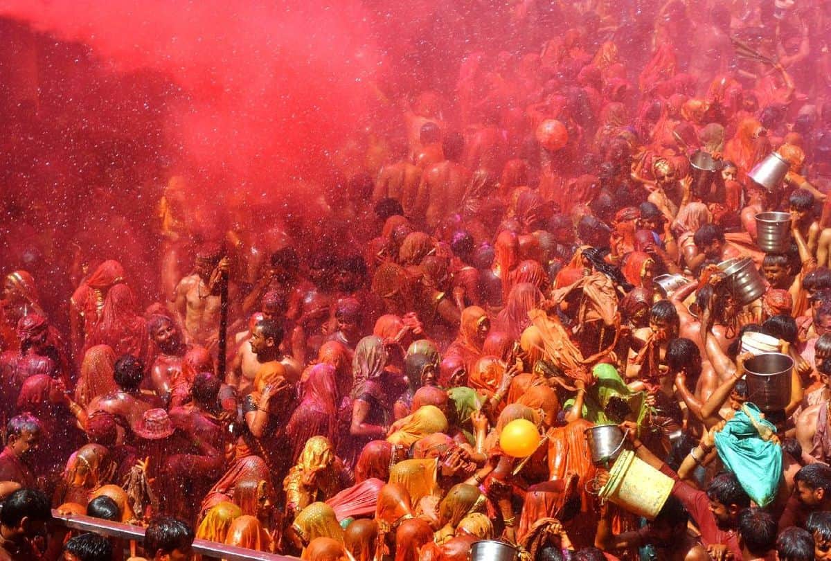dauji ka huranga in baldev mathura holi 2019