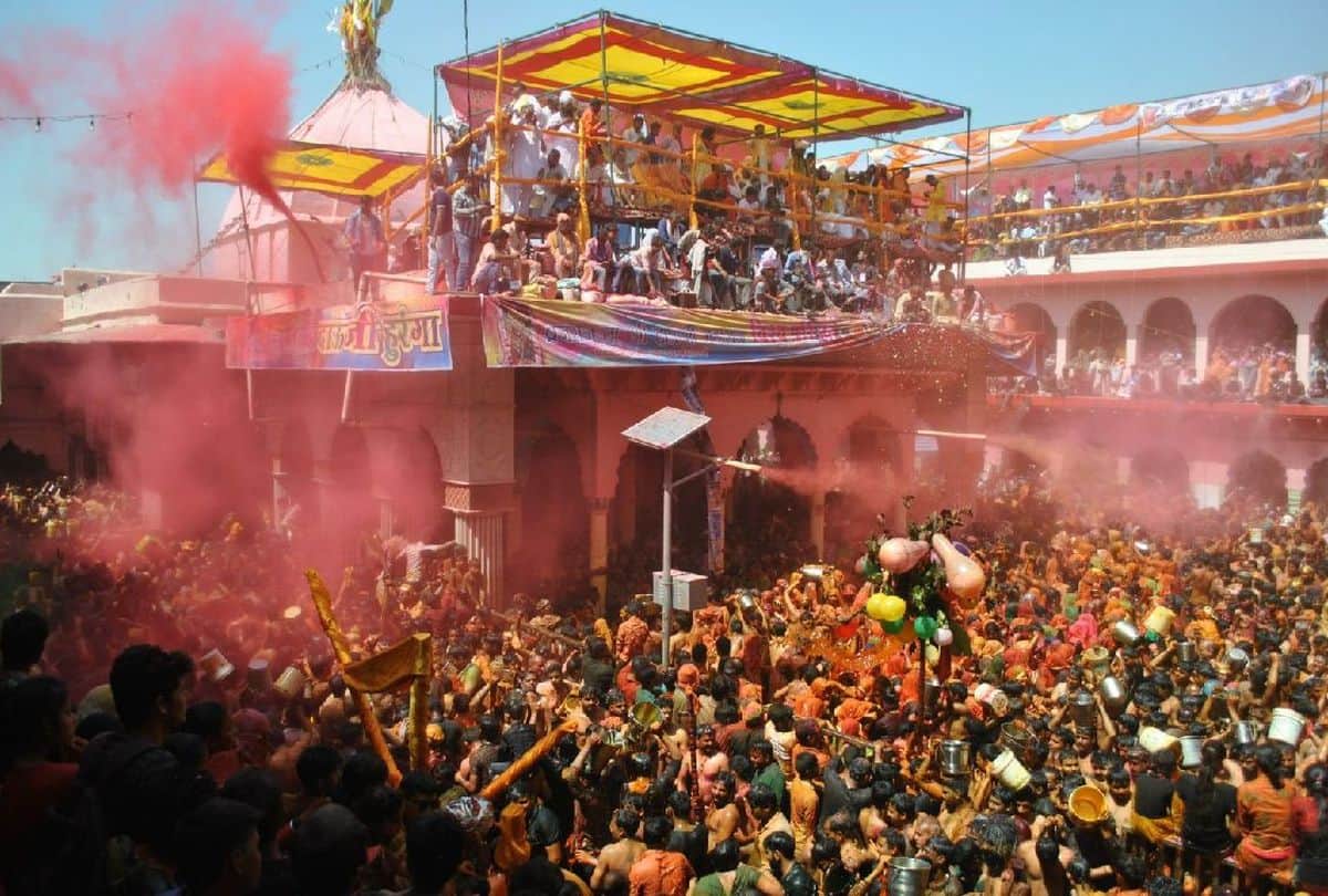 dauji ka huranga in baldev mathura holi 2019
