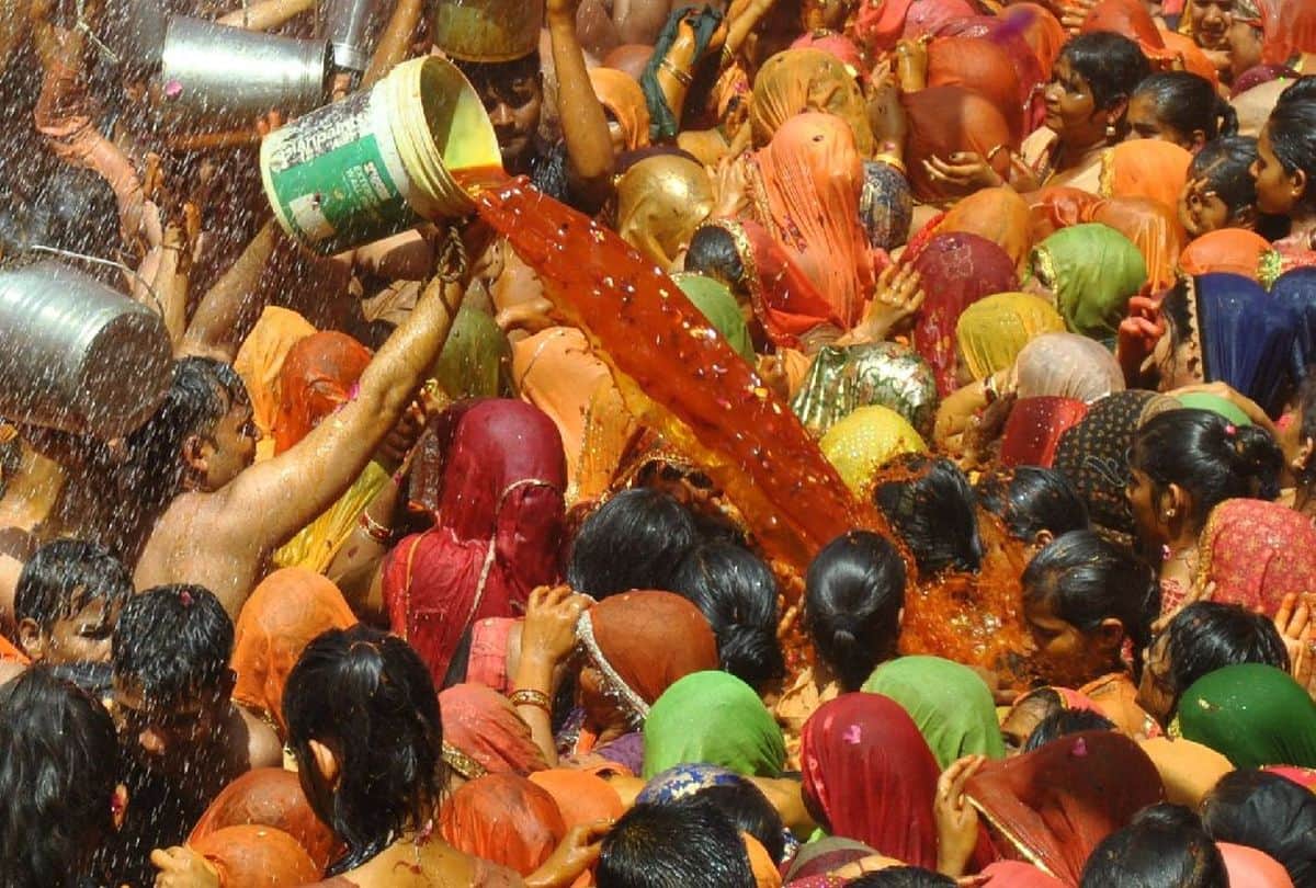dauji ka huranga in baldev mathura holi 2019