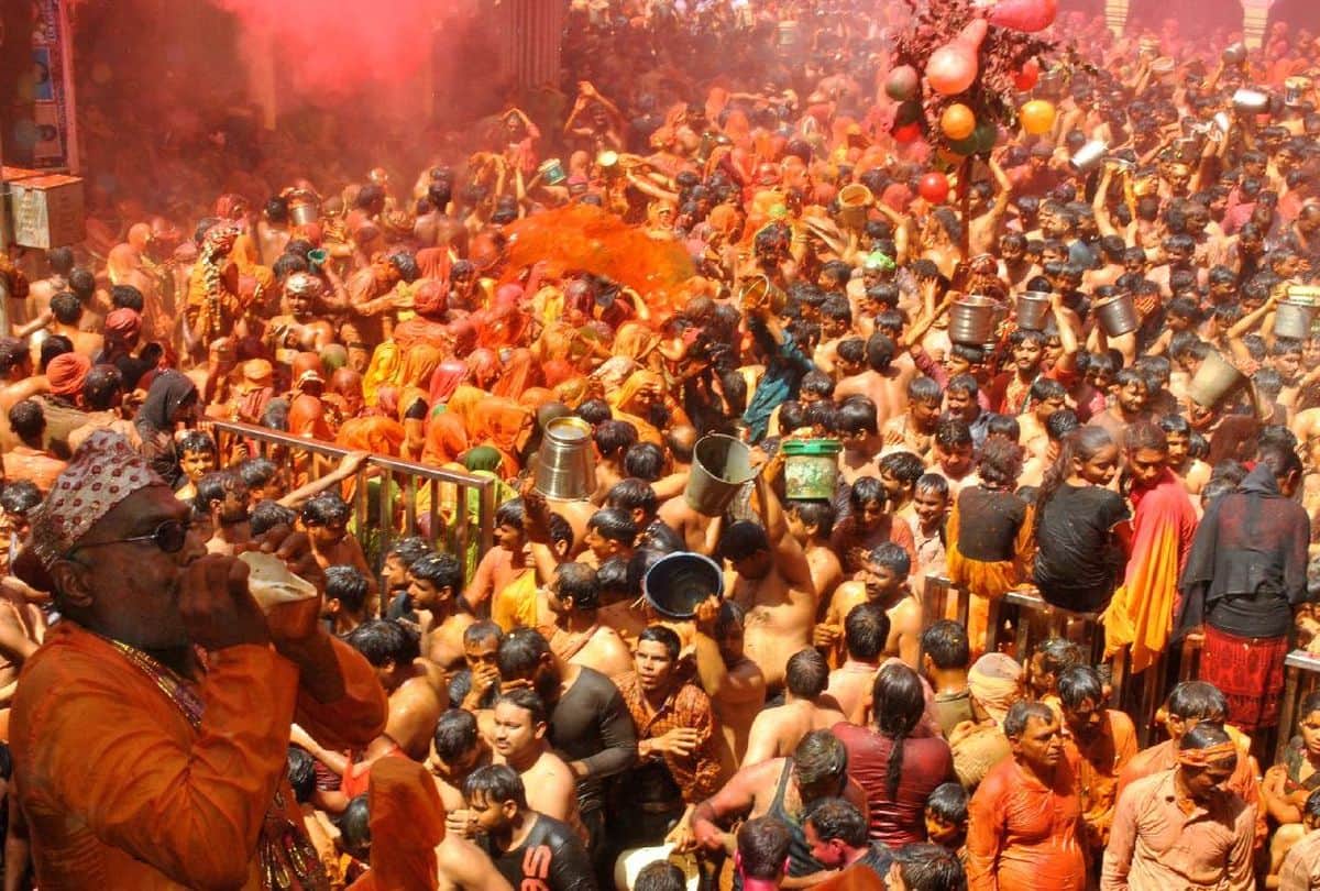 dauji ka huranga in baldev mathura holi 2019