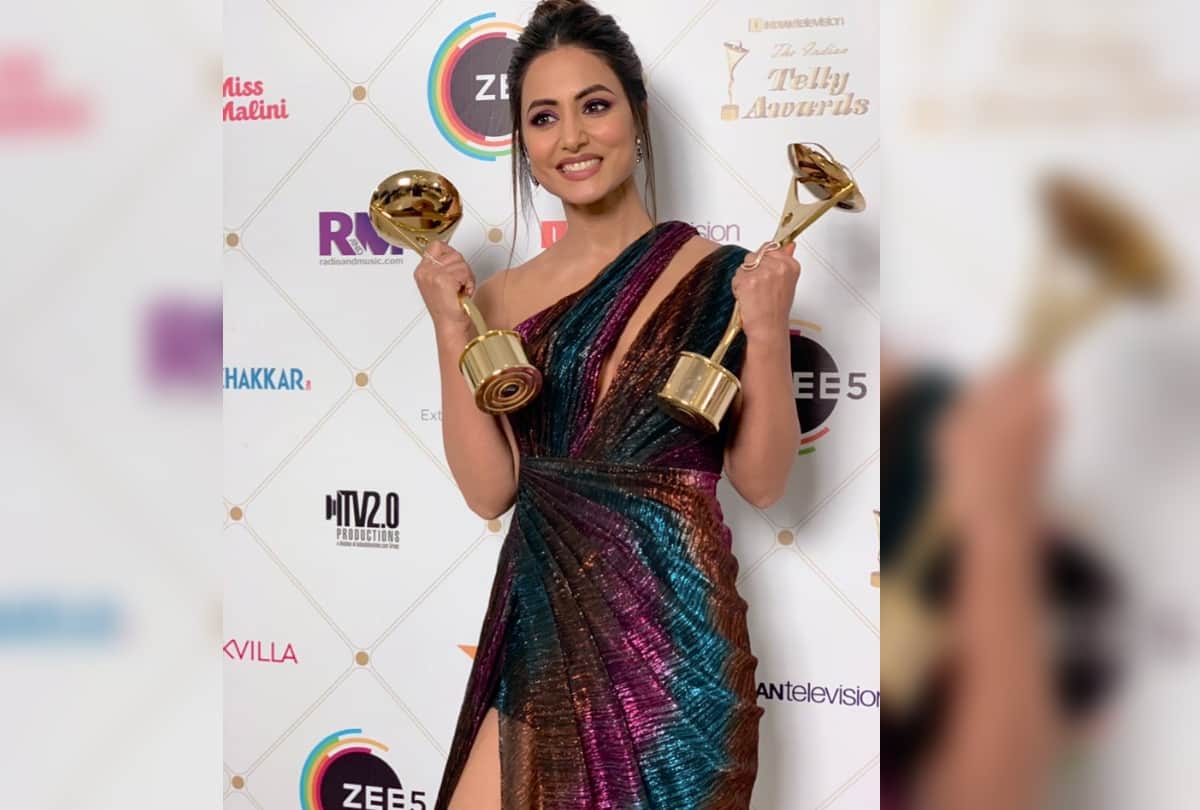 indian telly awards 2019 Hina won best negative role award jennifer winget win best actress award