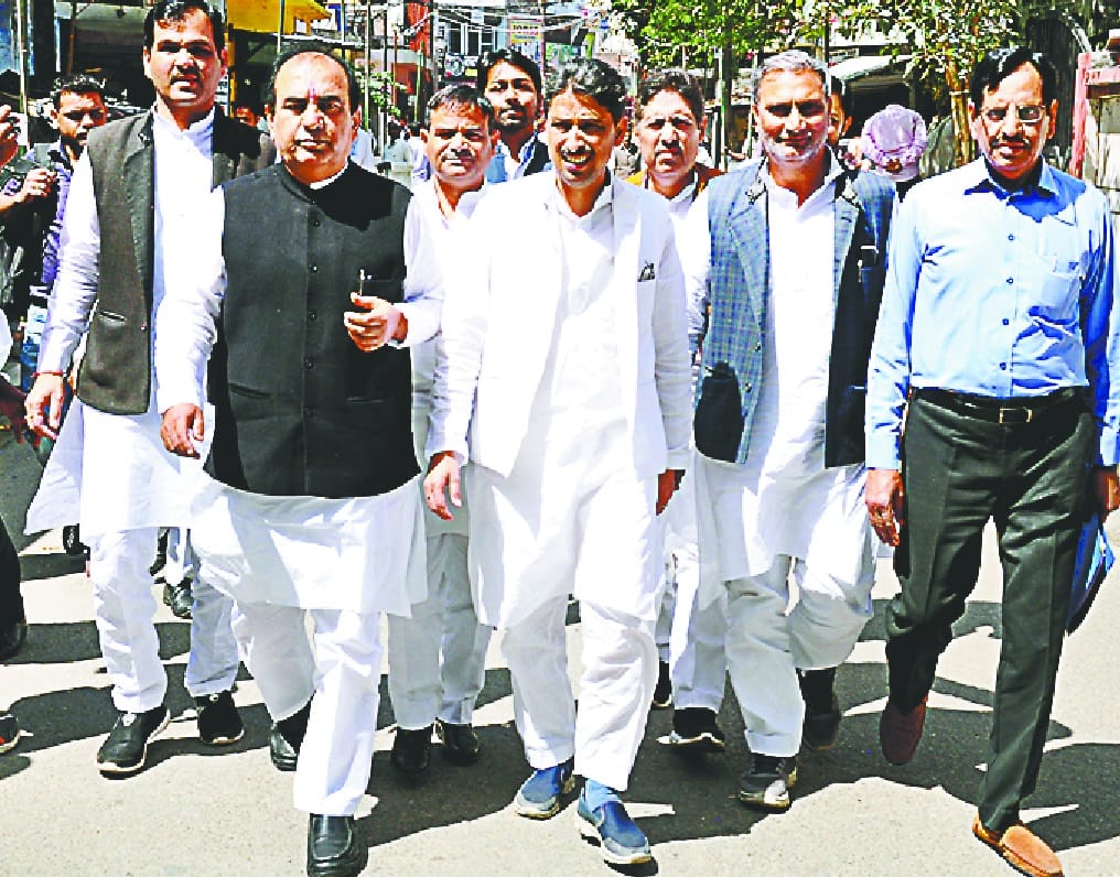 Nomination letter filed by three candidates including Imran Masood