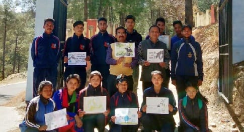 NCC cadets raise awareness rally on water day