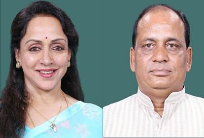 Hema Malini Sex - à¤¸à¤¾à¤‚à¤¸à¤¦ à¤¹à¥‡à¤®à¤¾ à¤®à¤¾à¤²à¤¿à¤¨à¥€ à¤•à¥€ à¤œà¤¿à¤¦ à¤œà¥€à¤¤à¥€, à¤°à¤¾à¤œà¤µà¥€à¤° à¤¸à¤¿à¤‚à¤¹ à¤ªà¤° à¤­à¥€ à¤­à¤¾à¤œà¤ªà¤¾ à¤¨à¥‡ à¤œà¤¤à¤¾à¤¯à¤¾ à¤­à¤°à¥‹à¤¸à¤¾ - Bjp  Mp Hema Malini And Rajveer Singh Again Contest Elections 2019 - Amar