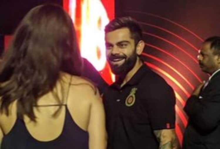 anushka sharma and virat kohli relax before ipl 2019 match
