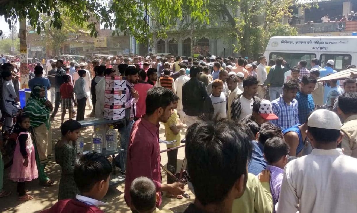 Two youths crushed by truck, one injured