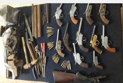 illegal weapon factory caught in kanpur