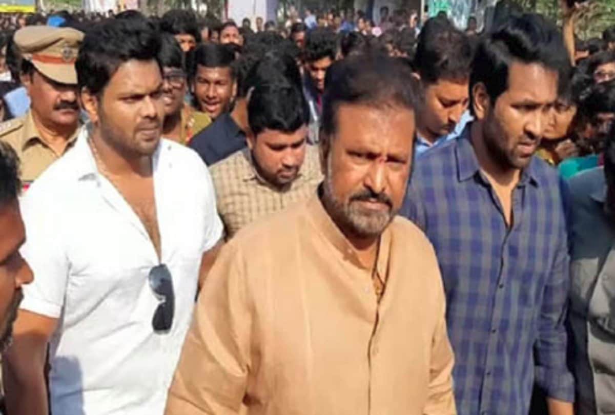 south actor Mohan Babu house arrest by the police after protest against state government