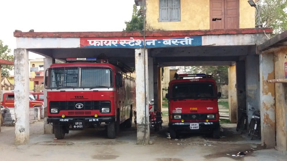fire station in bad condition