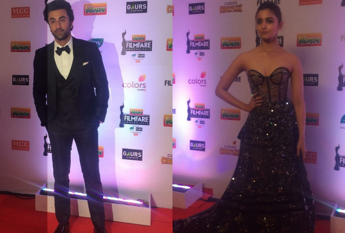Filmfare Awards alia bhatt says i love you ranbir kapoor kisses