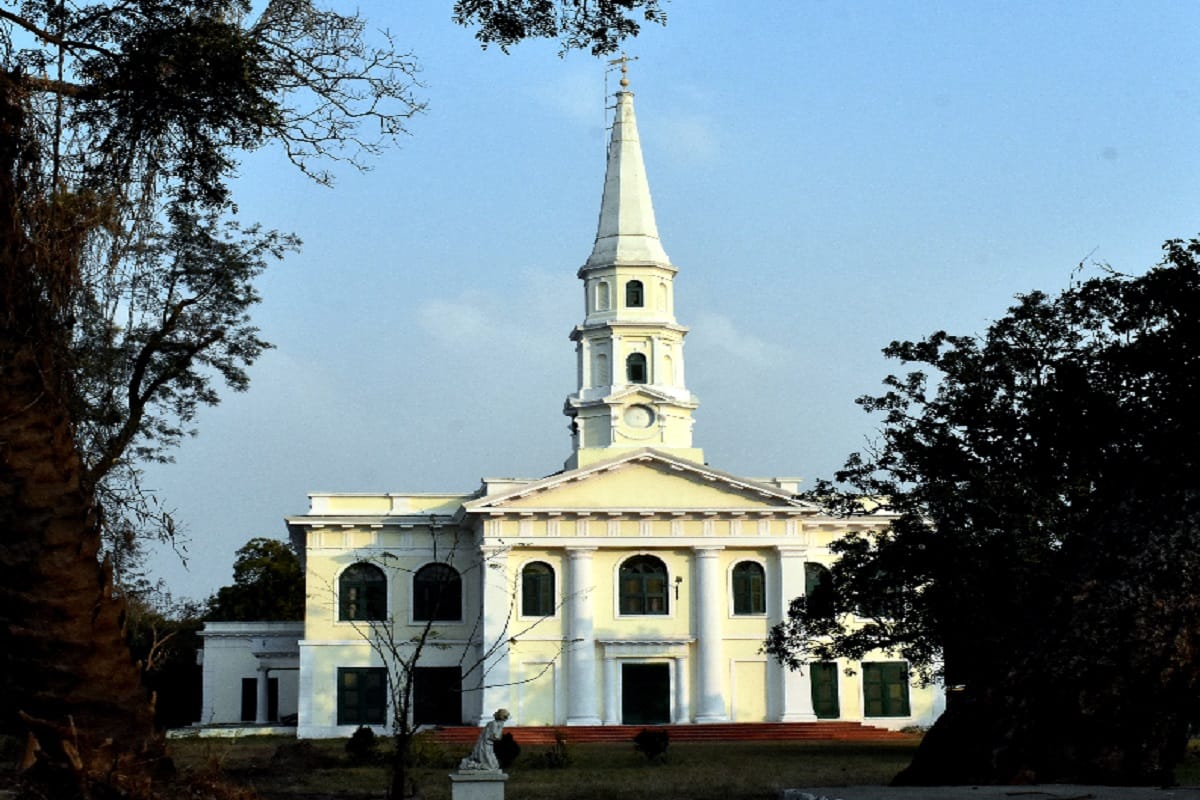 Meerut, 200 years old Saint John's Church in cantt area and foreign tourists visit here