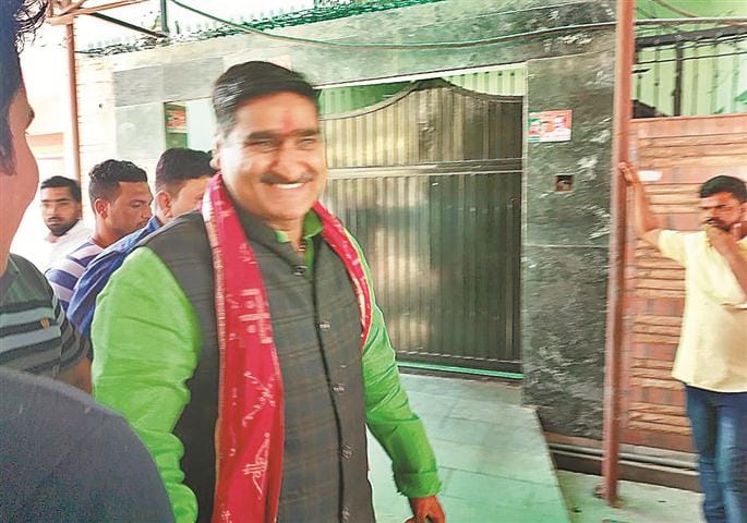 Satish went for a blessing, returned empty handed