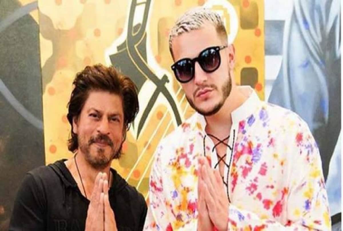 shahrukh khan meets international dj snake