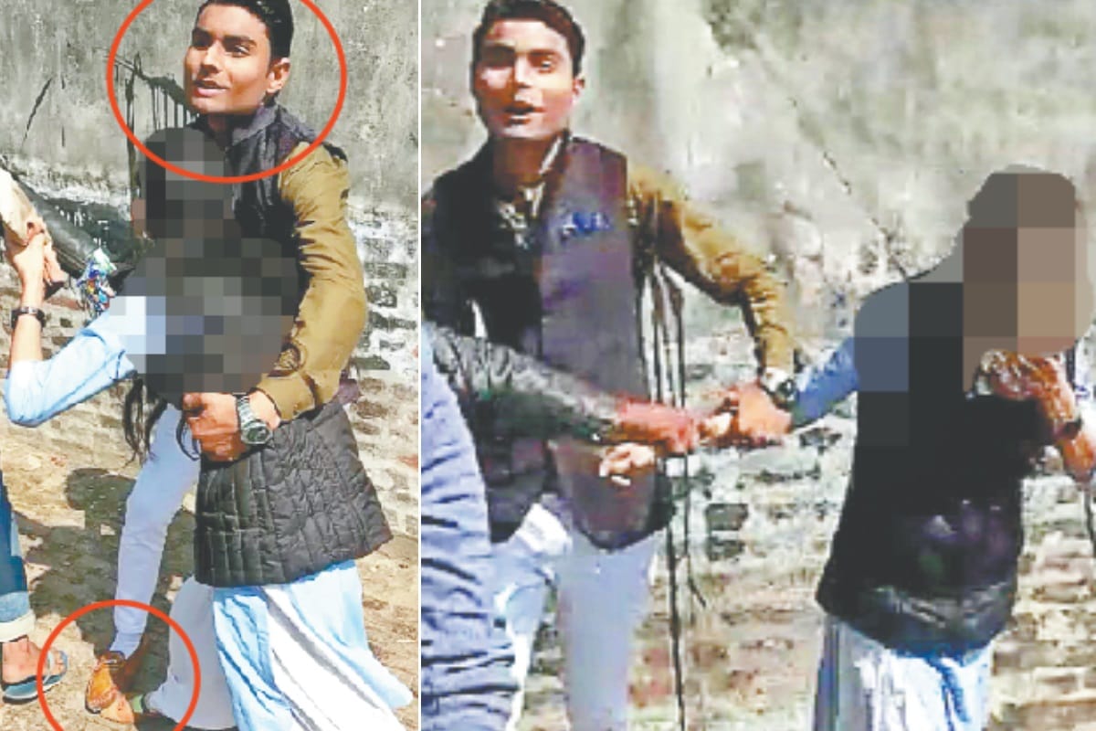 several boys Openly misbehaved a schoolgirl in Meerut, video gone viral