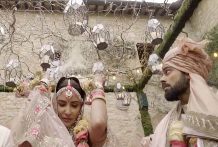 anushka sharma bidaai video viral after 1 year of her wedding with virat kohli
