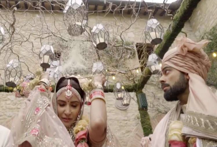anushka sharma bidaai video viral after 1 year of her wedding with virat kohli