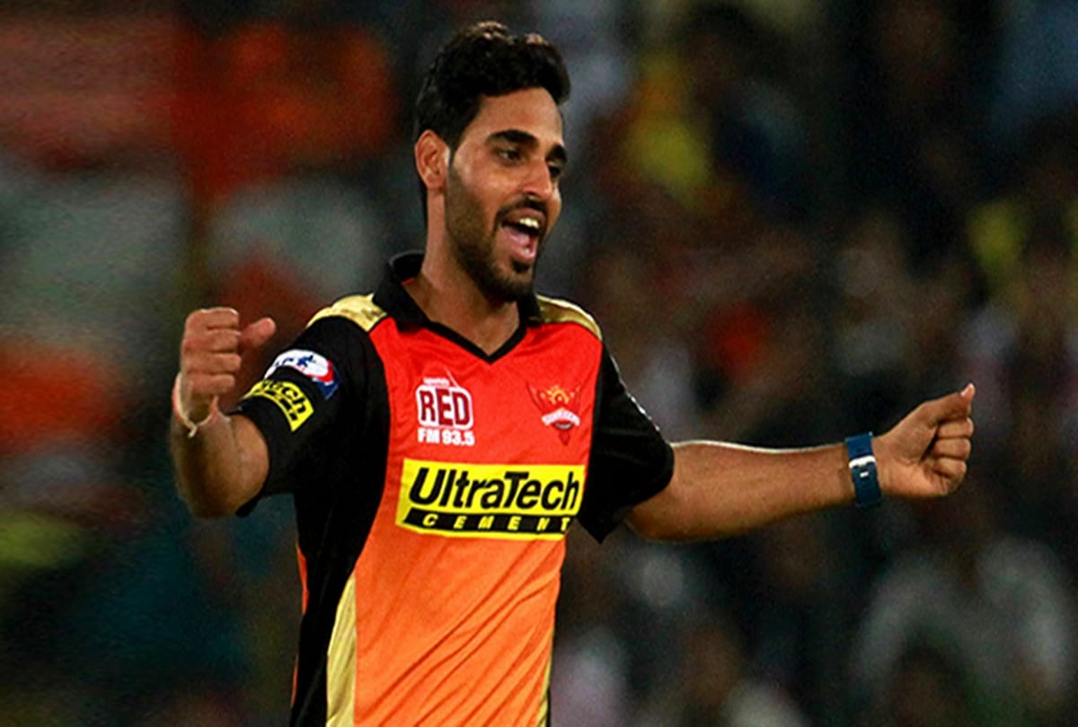 Bhuvneshwar Kumar leading Sunrisers Hyderabad vs KKR and set a unique record of captaincy