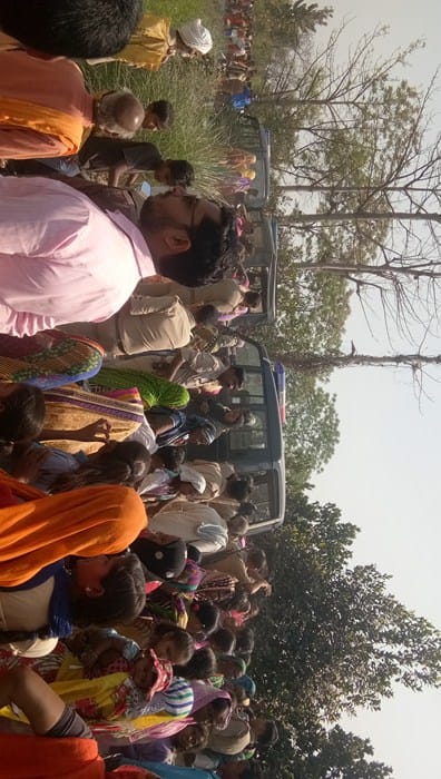 धर्म परिवर्तन की सूचना पर पहुंची तीन थानों की पुलिस