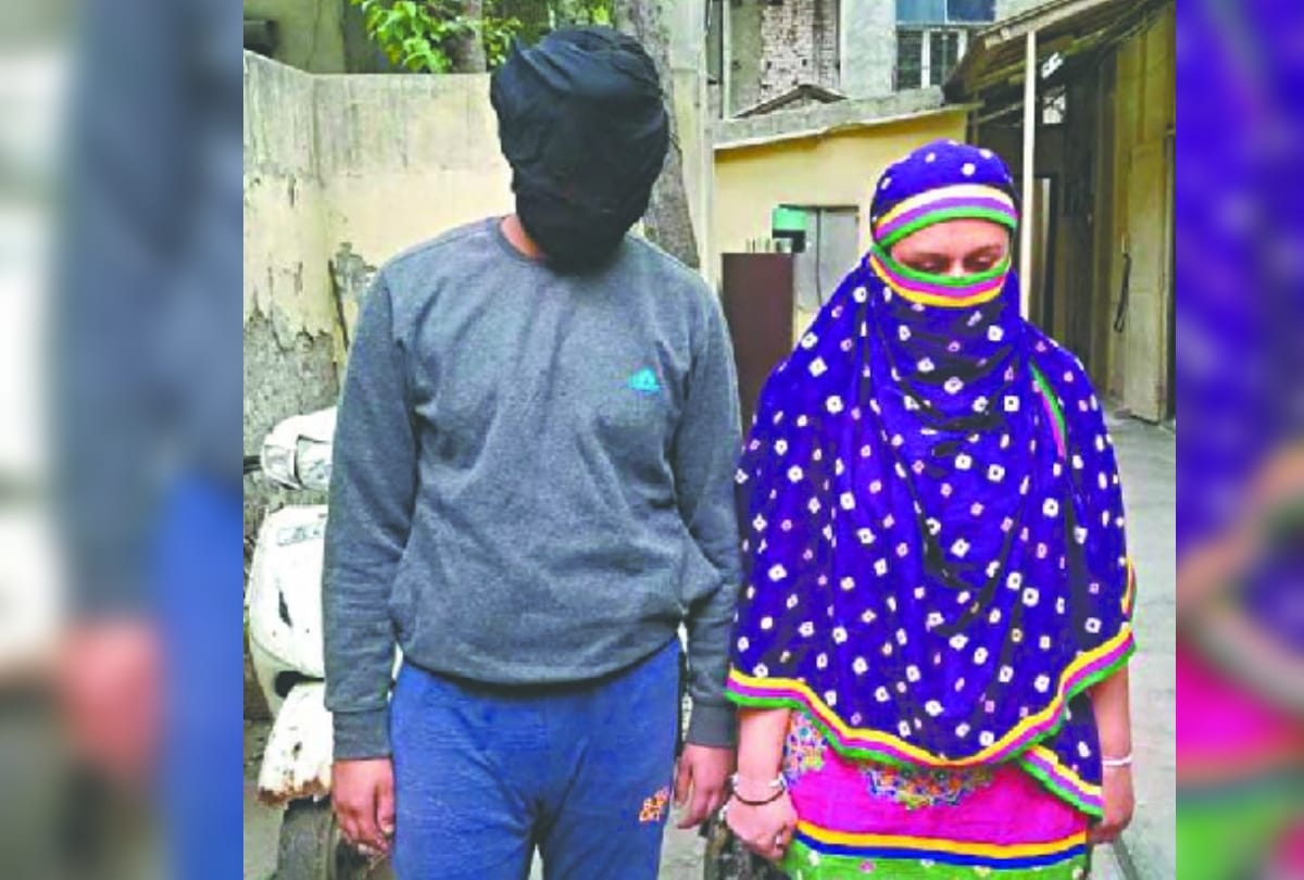 woman thief arrested in delhi by CCTV