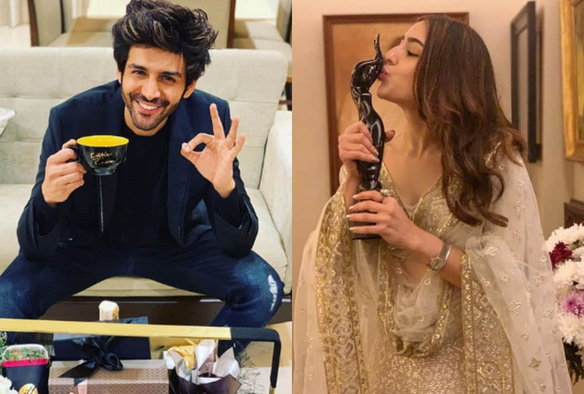 Kartik Aaryan wish to Sara Ali Khan on her best debut win filmfare award
