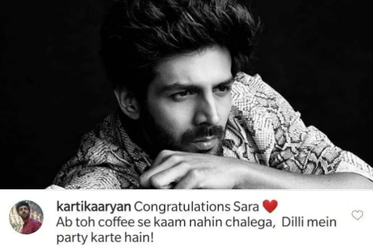 Kartik Aaryan wish to Sara Ali Khan on her best debut win filmfare award