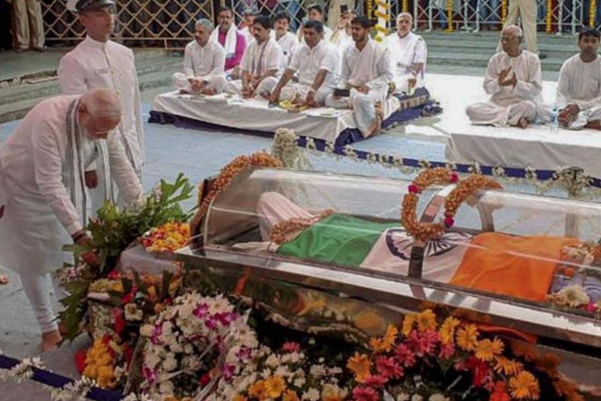 Probe ordered over ritual to purify place where the body of parrikar was kept