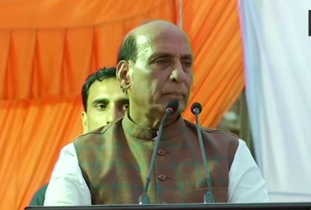 Lok sabha elections 2019 home minister rajnath singh helicopter checking in uttarakhand