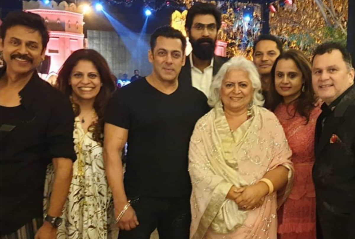 Salman Khan and Venkatesh Daggubati dancing video breaking the internet