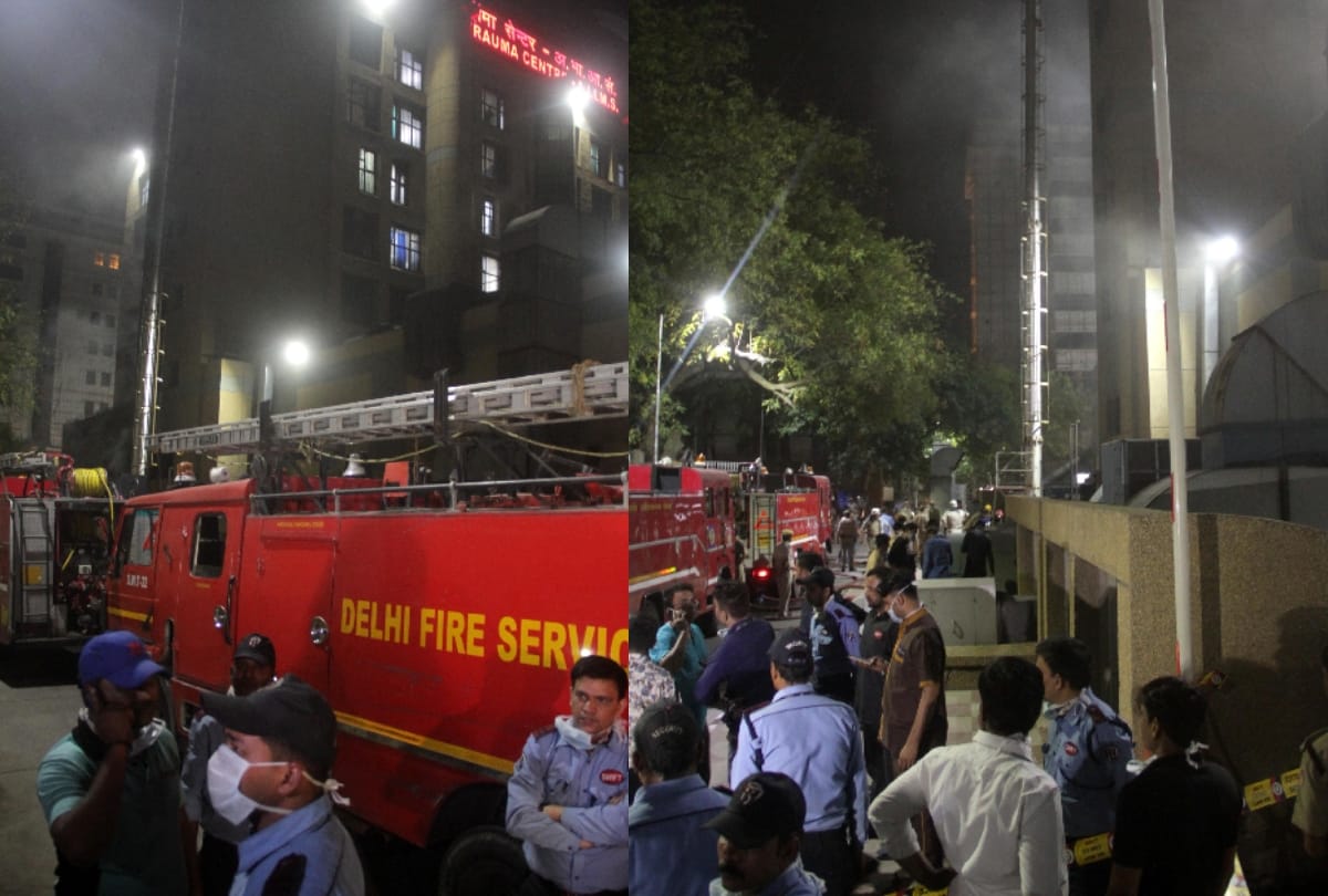 Delhi AIIMS fire breaks at Trauma Center