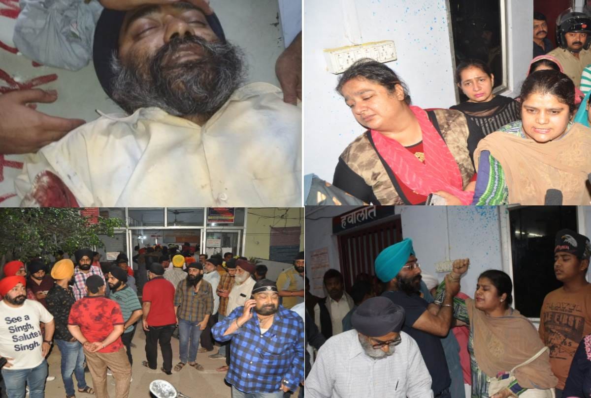 two men shoot a businessman in lucknow