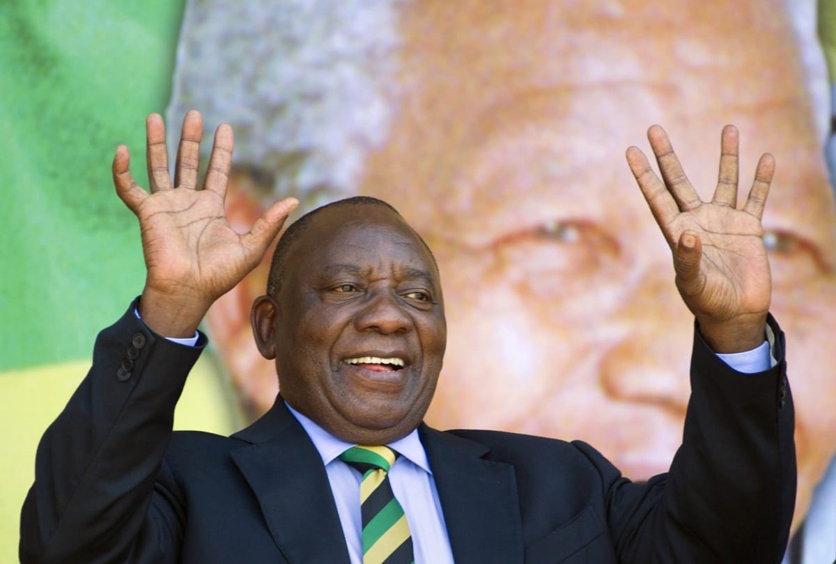 South African President Cyril Ramaphosa positive for COVID19